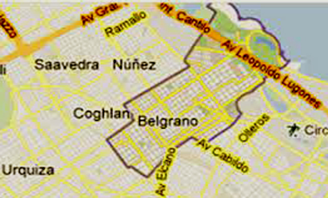 Listado de Colegios en los barrios de Belgrano y Belgrano R 1
