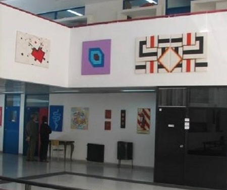 United High School_en barrio Belgrano Chico_entrada-hall
