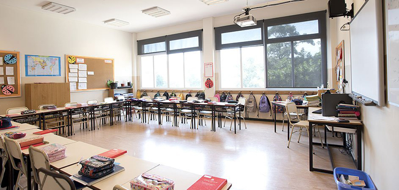 St George's College_en Quilmes_primario_aulas