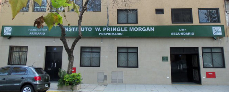 Instituto Pringle Morgan_edificio-entrada_en barrio de Palermo