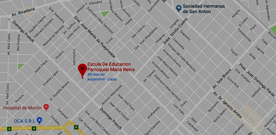 Listado de colegios privados en Morón 8
