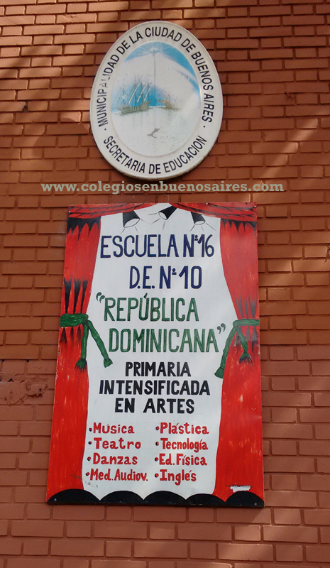 Escuela nro 16 de 10 "República Dominicana" 1