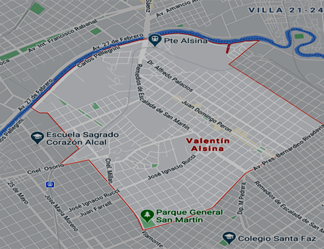 Jardines maternales y de infantes públicos y privados en Valentín Alsina 1