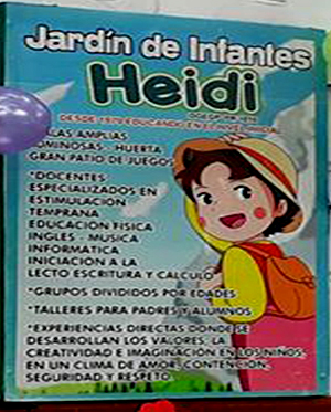 Jardin de infantes Heidi 1