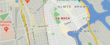 Listado de colegios en el barrio de La Boca