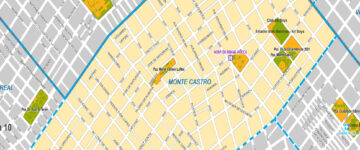 Listado de Colegios en el barrio de Monte Castro