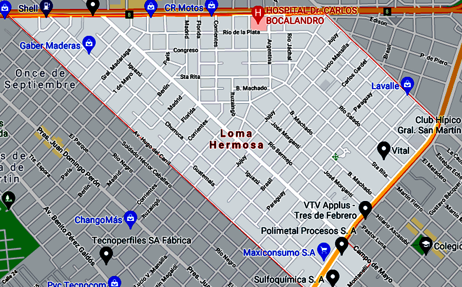 Listado de Colegios en Loma Hermosa 1