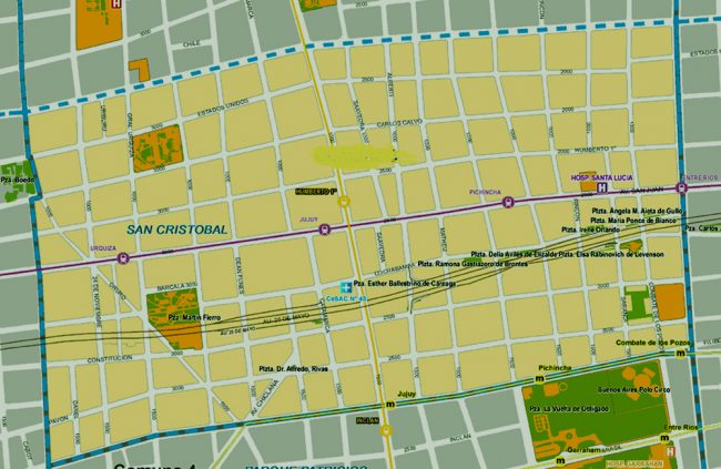 Listado de colegios públicos en el barrio de San Cristóbal 1