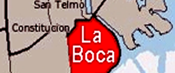 Listado del Colegios en el barrio de La Boca