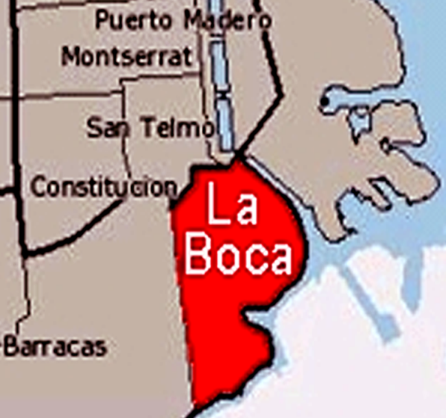 Listado del Colegios en el barrio de La Boca 1
