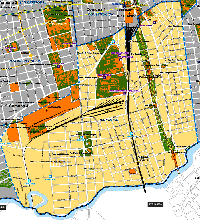 Información del barrio de Barracas de Buenos Aires 1