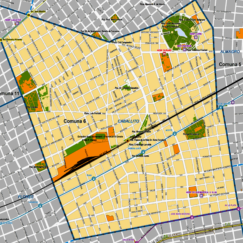 Información del barrio de Caballito de Buenos Aires 1