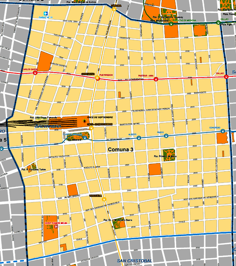 Información del barrio de Balvanera de Buenos Aires 1