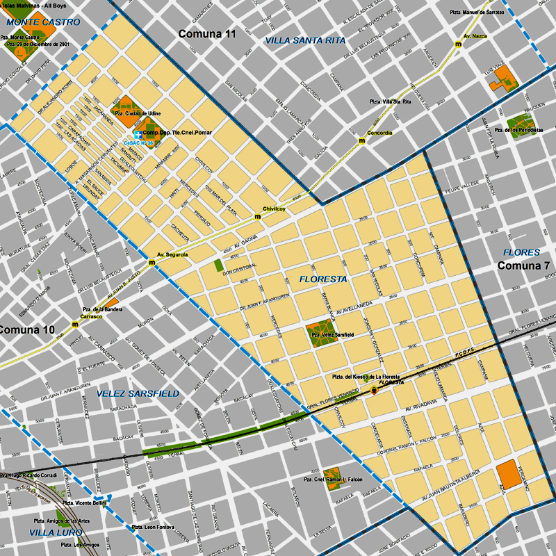 Información del barrio de Floresta de Buenos Aires 1