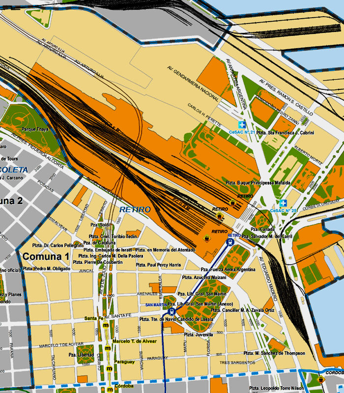 Información del barrio de Retiro de Buenos Aires 1