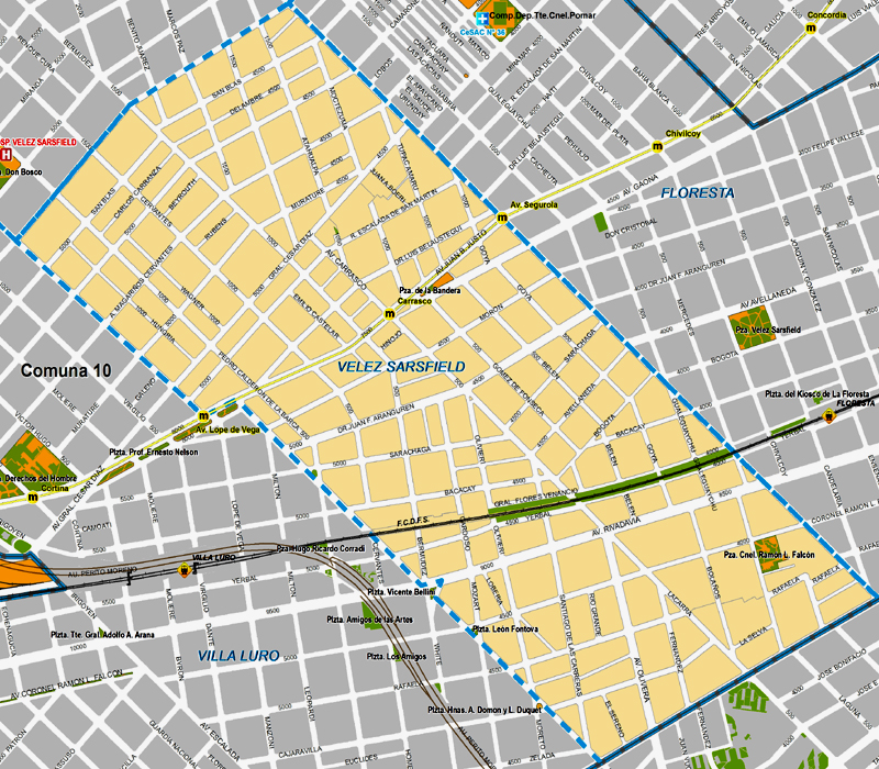 Información del barrio de Vélez Sarsfield de Buenos Aires 1