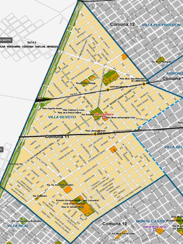 Información del barrio de Villa Devoto de Buenos Aires 1