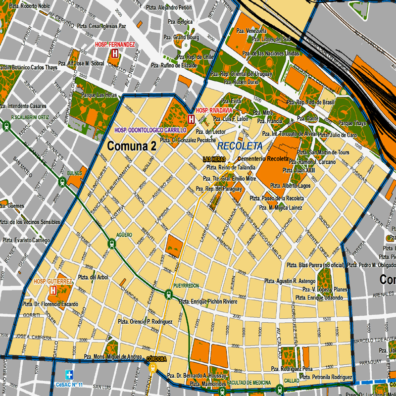 Información del barrio de Recoleta de Buenos Aires 1