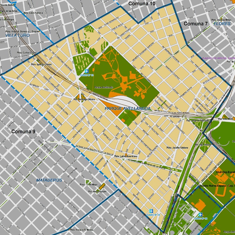 Información del barrio de Parque Avellaneda de Buenos Aires 1