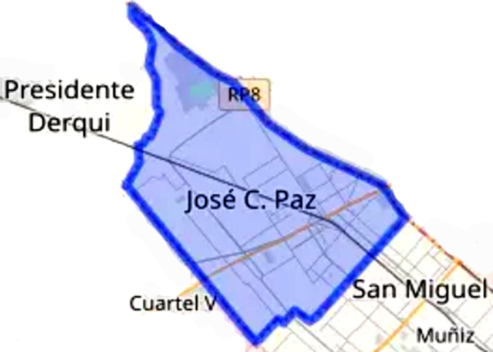 Información del Partido de José C Paz 2